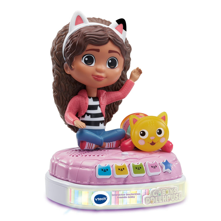 VTech Gabby's Dollhouse - Interaktive Geschichten-Freundin Gabby – Spannende Geschichten mit den Ori