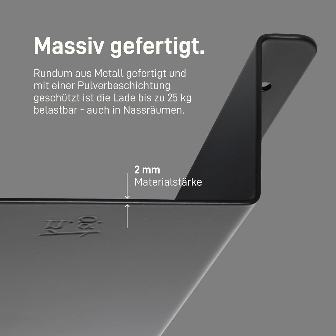 1x Tischfach LADE Schreibtisch Ablage Schublade Unterkonstruktion Halterung hängend Organizer Materi