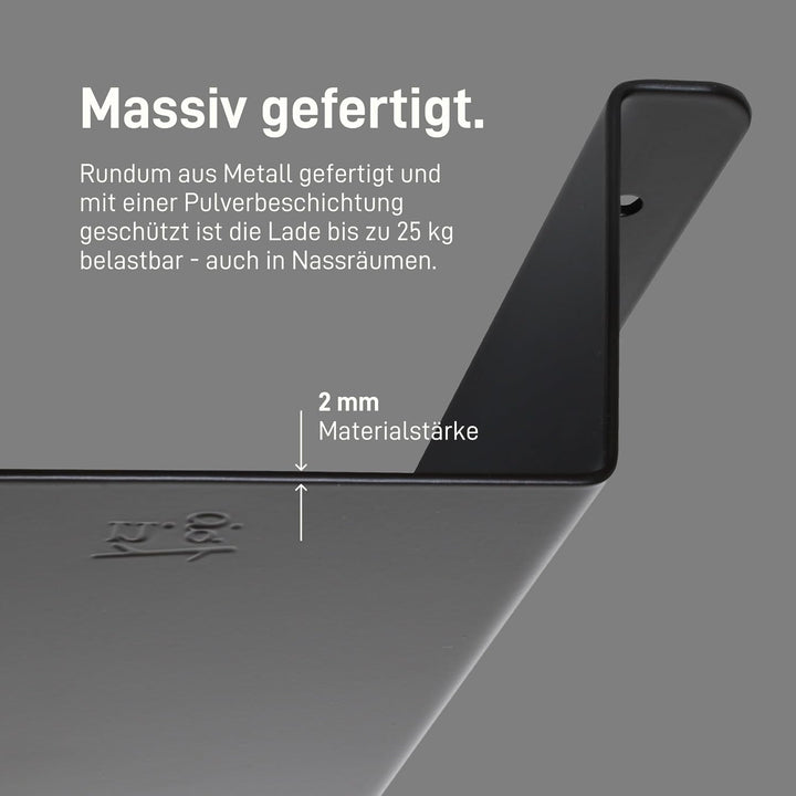 1x Tischfach LADE Schreibtisch Ablage Schublade Unterkonstruktion Halterung hängend Organizer Materi