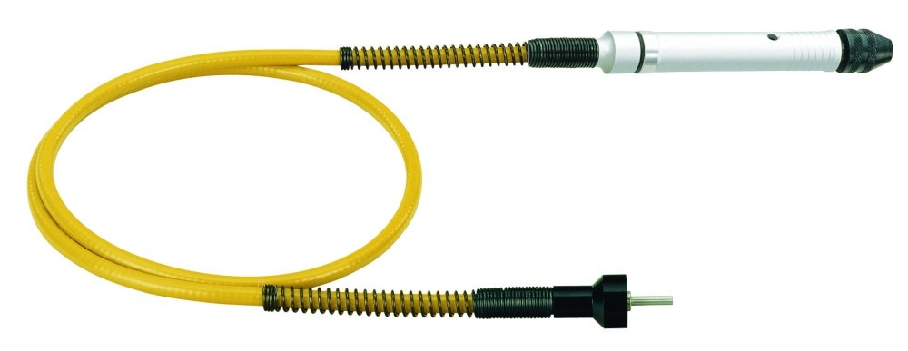 PROXXON 28622 MICROMOT-Biegewelle 110/BF mit Bohrfutter, Black, White, Yellow