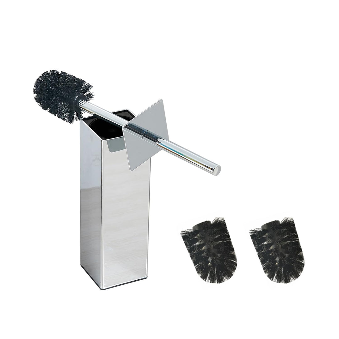 BGL 304 Edelstahl Material Ständer Toilettenbürstenhalter für Bad und Hotel (Chrom) Glänzend, Glänze