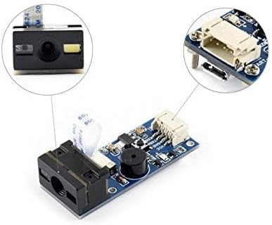 Barcode Scanner Module 1D/2D Codes Barcode, QR Code Reader Scanning Onboard Micro USB and UART Seria