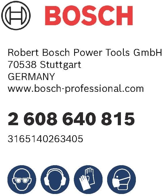 Bosch Professional Zubehör 2608640815 Kreissägeblatt Multi Material 184 x 16 x 2,4 mm, 48, 184 x 16