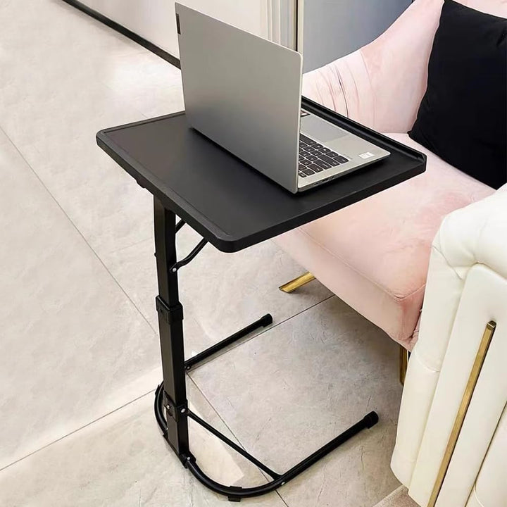 Beistelltisch, faltbar, tragbar, klappbar, für Laptop, höhenverstellbar, für Schlafzimmer, Wohnzimme