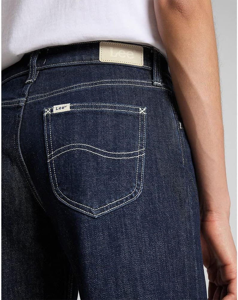 Lee Damen Jane Cuffed Jeans, Retro Rinse