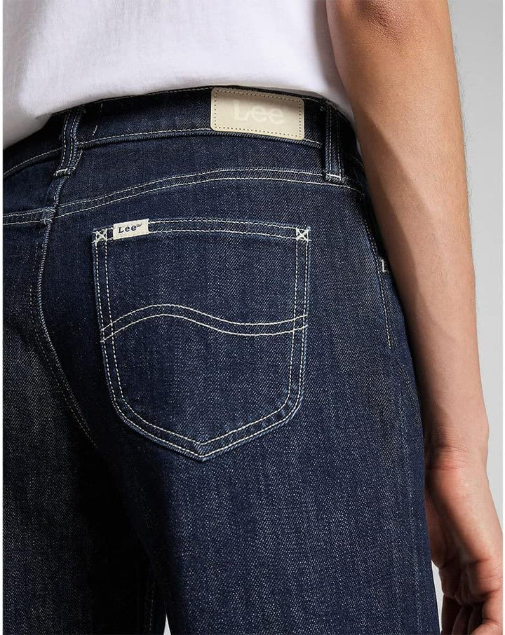 Lee Damen Jane Cuffed Jeans, Retro Rinse