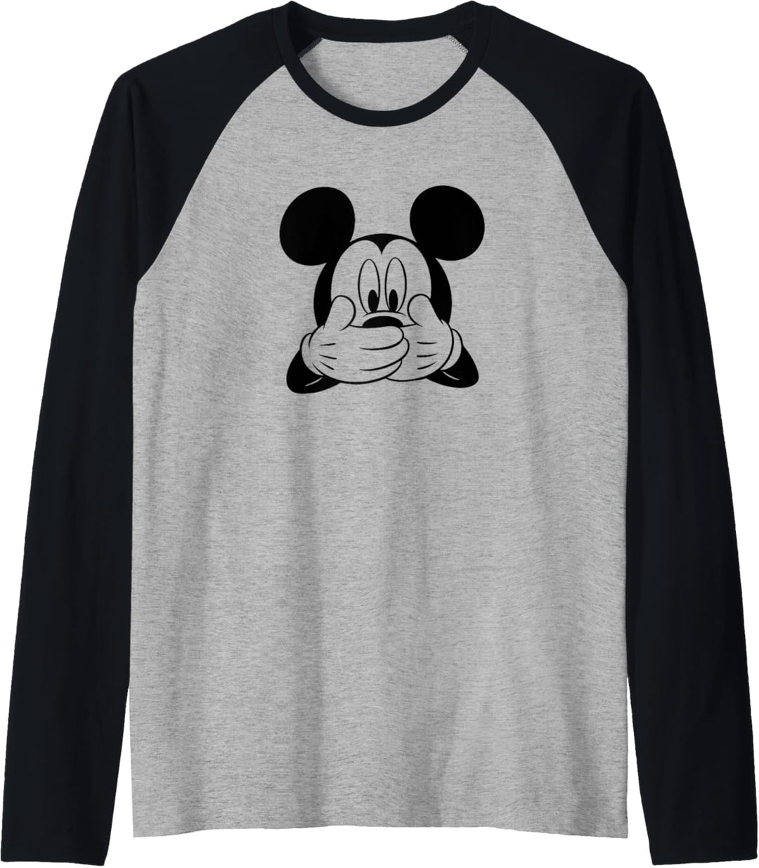 Disney Mickey Mouse Laughing Raglan