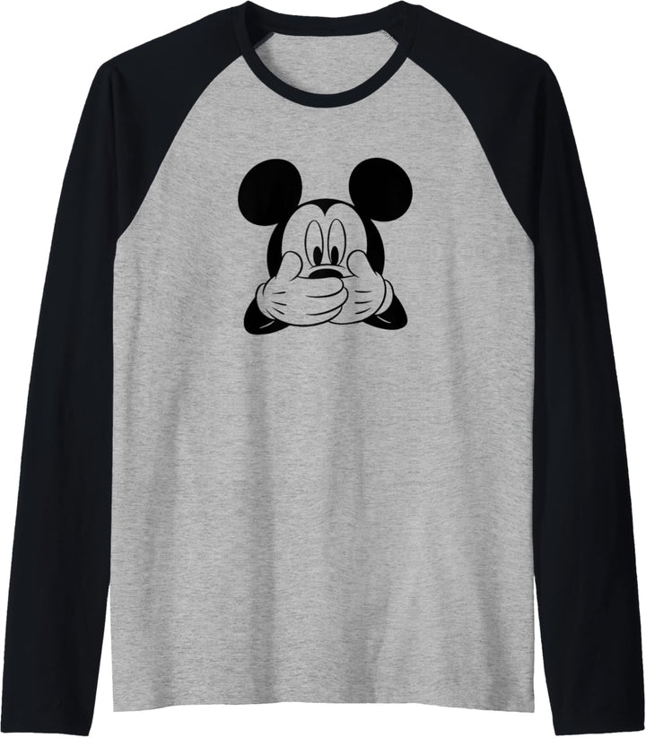 Disney Mickey Mouse Laughing Raglan