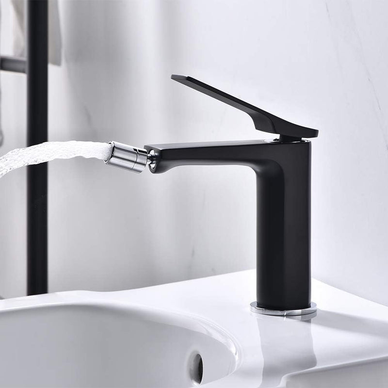 Ibergrif Praga - Waschtischbatterie, Badezimmer Bidet Schwarz Bidet, Schwarz Bidet