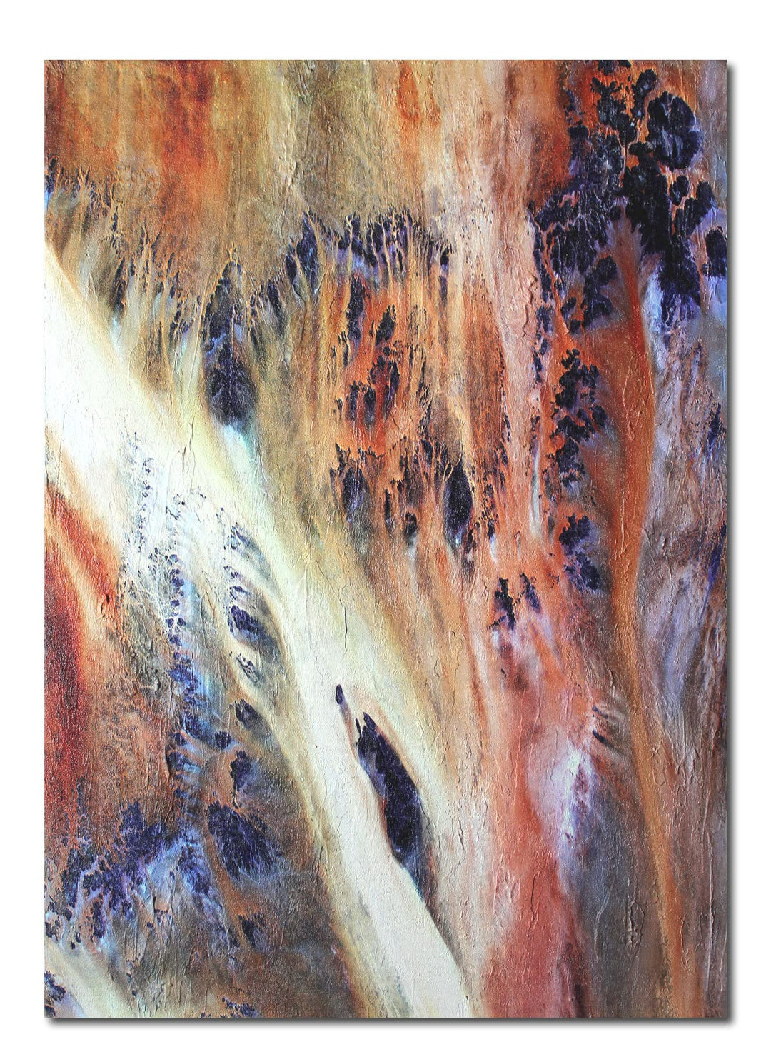 Original Gemälde Abstrakte Malerei Unikat - Strukturgemälde Acrylgemälde Moderne Kunst Wandkunst Hom