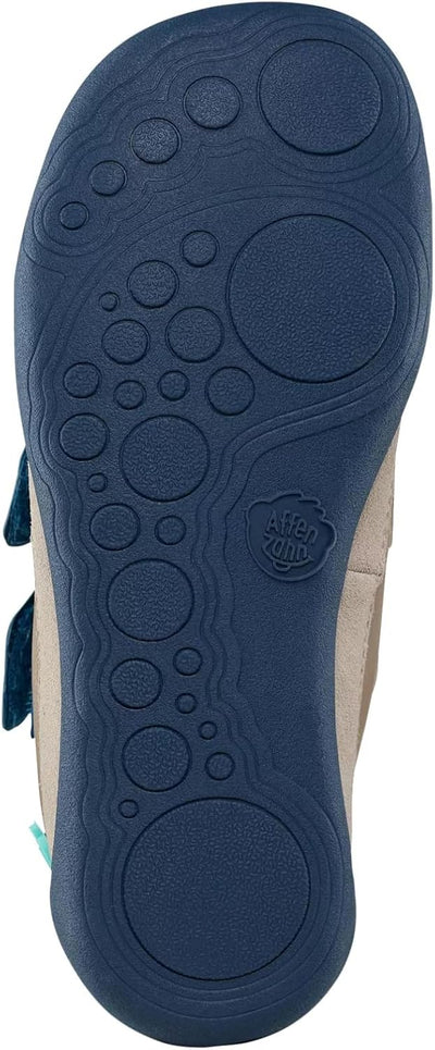 Affenzahn Barfussschuh Leder Buddy mit Klettverschluss Weich rutschfest Flexibel Reflektierend für J