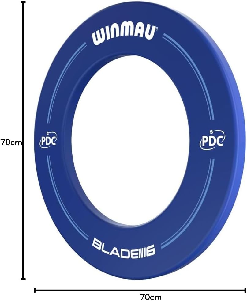 WINMAU Dartscheiben-Einfassungen blau PDC Blue, blau PDC Blue