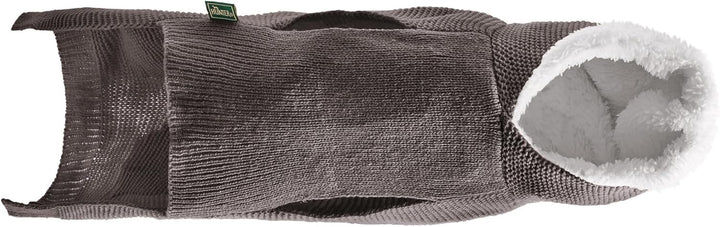 HUNTER RÖGLA Hundepullover, Strickpullover, weich, mit Kapuze, 40, grau grau 40, grau 40