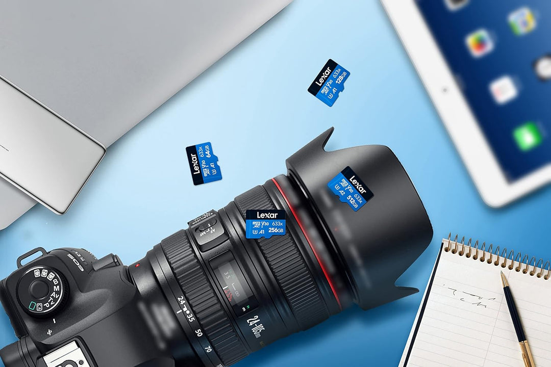 Lexar 64GB Micro SD Karte, microSDXC UHS-I Karte ohne SD-Adapter, Bis zu 100 MB/s Lesen, Speicherkar