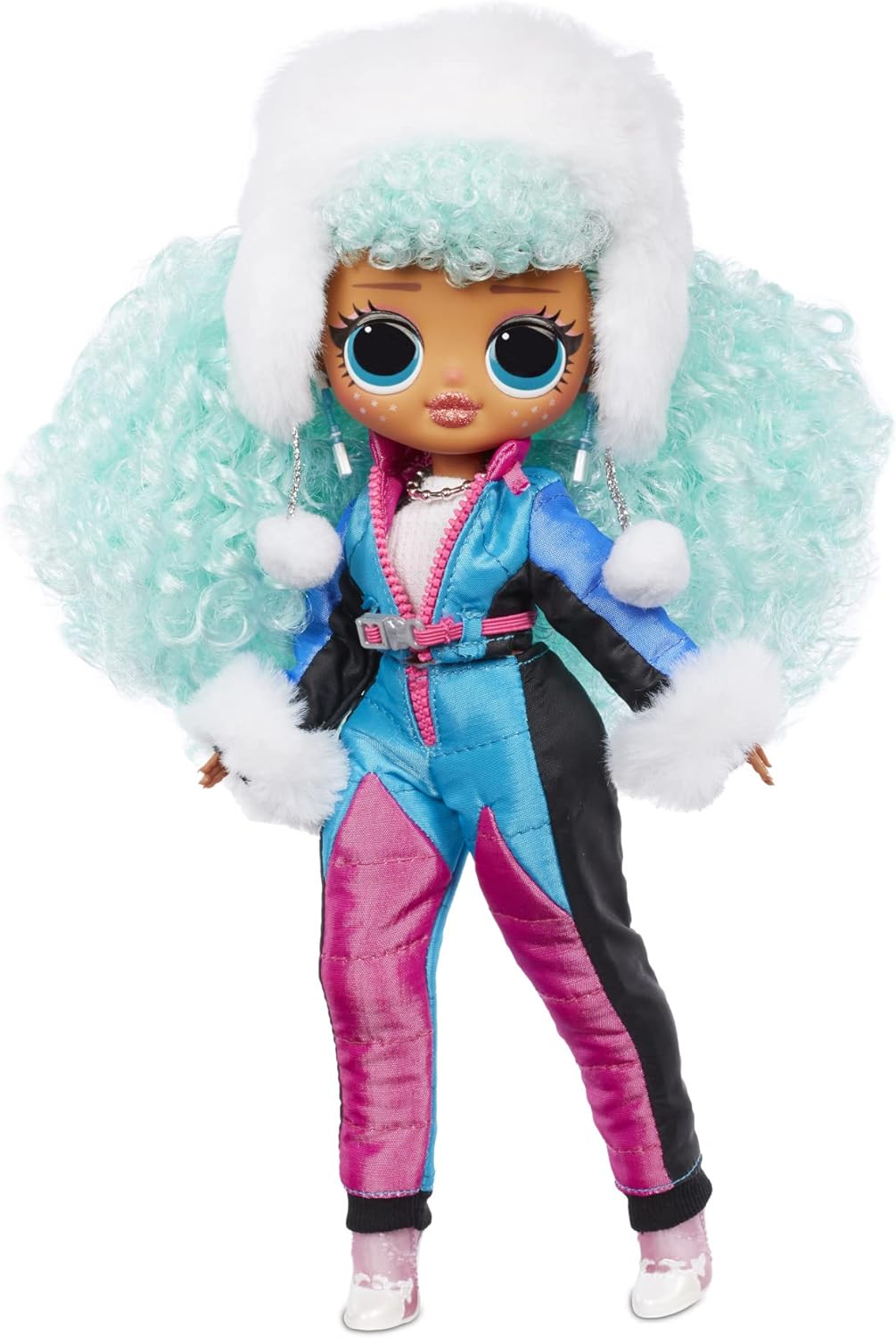 L.O.L. Surprise! OMG Winter Chill ICY Gurl Modepuppe & Brrr BB Puppe mit 25 Überraschungen Icy Gurl