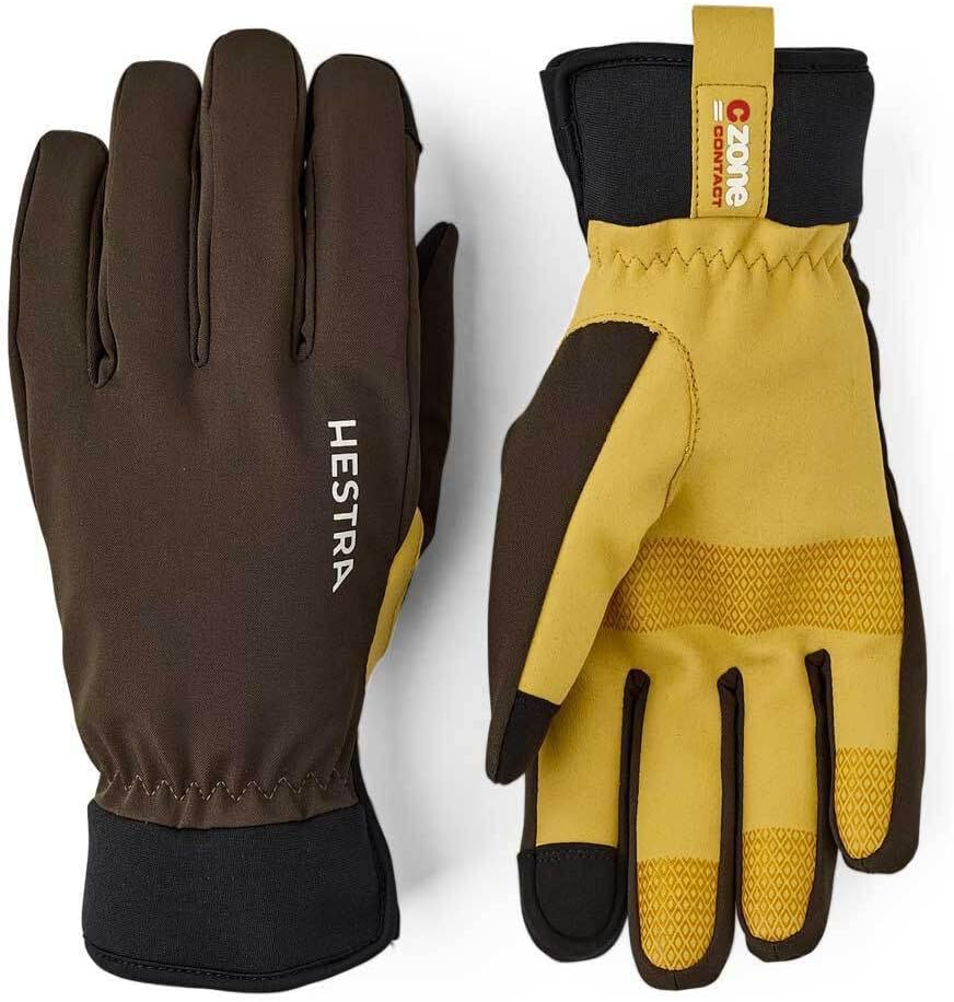 Hestra C-Zone Wasserfeste Winterhandschuhe für kaltes Wetter 8 Dunkler Wald, 8 Dunkler Wald