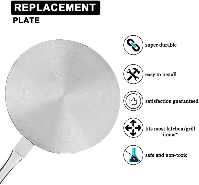 Induktion Adapterplatte Universal, Haofy 20cm/24cm Induktionsadapterplatte für Induktionskochfelder,