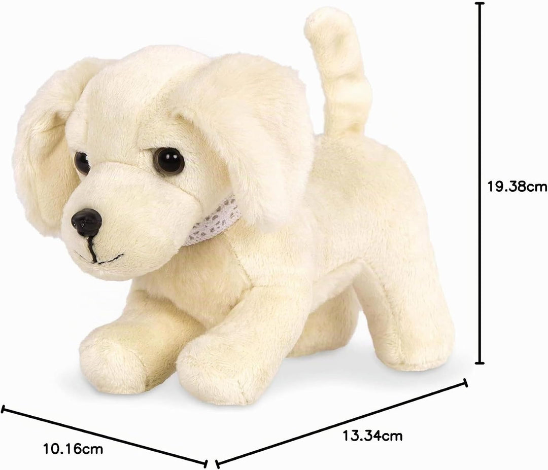 Our Generation – Golden Retriever Welpe – 46 cm Puppe Zubehör – Golden Retriever Plüschtier – Hund P