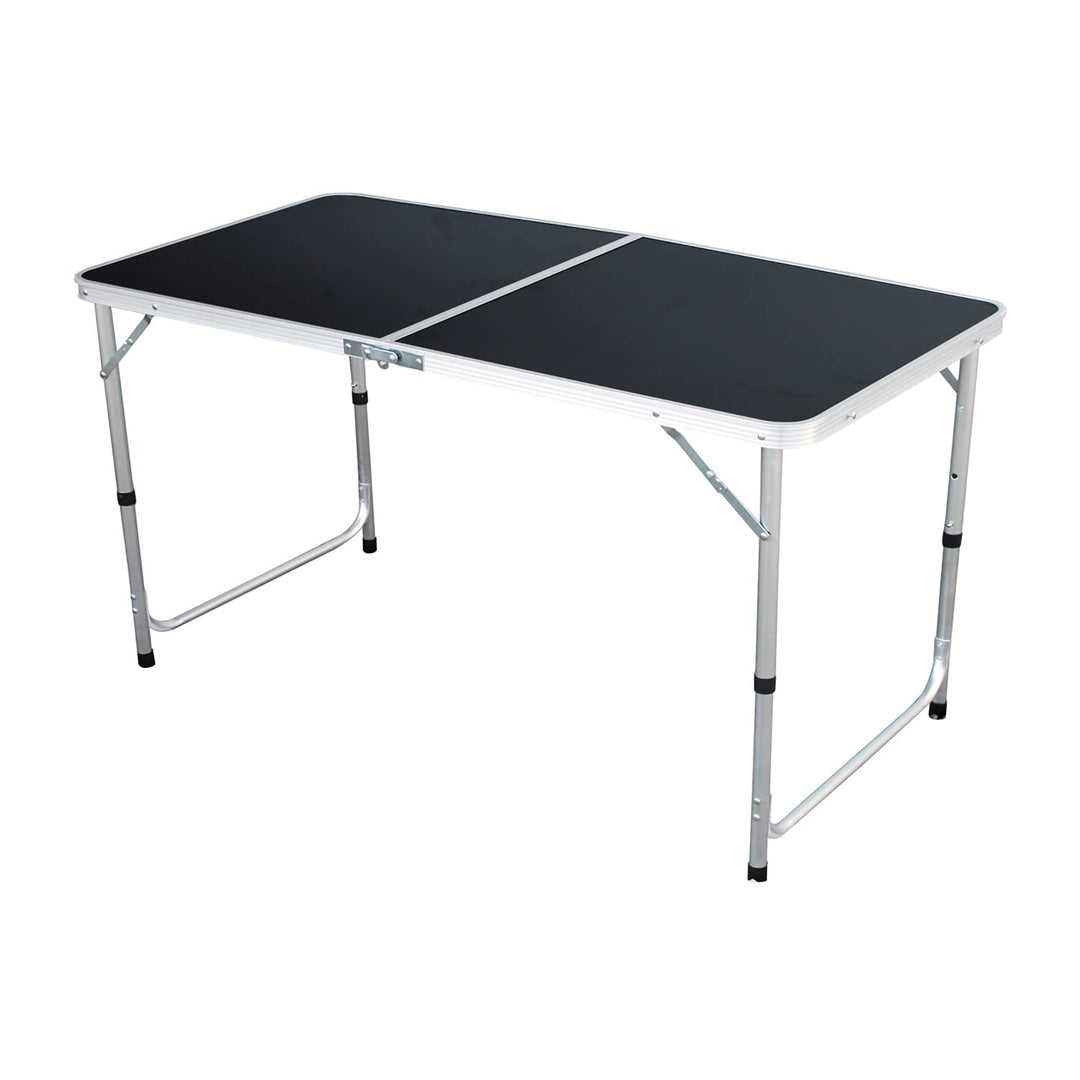 XL Aluminium Campingtisch schwarz oder weiss klappbar mit Tragegriff Alu Verschiedene Masse Schwarz