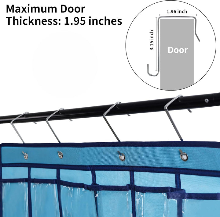 SAVORLIVING Organizer zum Aufhängen über der Tür, Handy, zum Aufhängen, Klassenzimmer, Diagramm, Wan