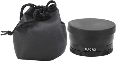 58mm Kamera Weitwinkelobjektiv, 0,45X Weitwinkel Makroobjektiv Universal für Canon für Nikon für Son