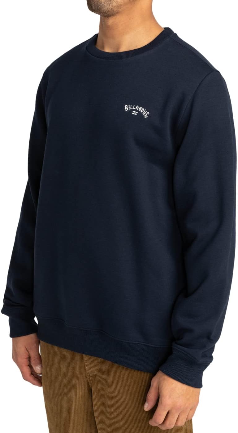 Billabong Herren Arch Cr Sweatshirt (1er Pack) M Navy, M Navy
