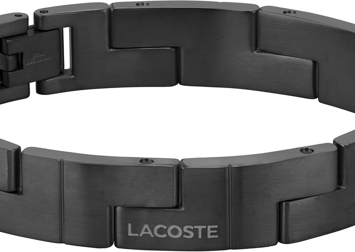 Lacoste Armband mit Knebelverschluss für Herren Kollektion Black, Black