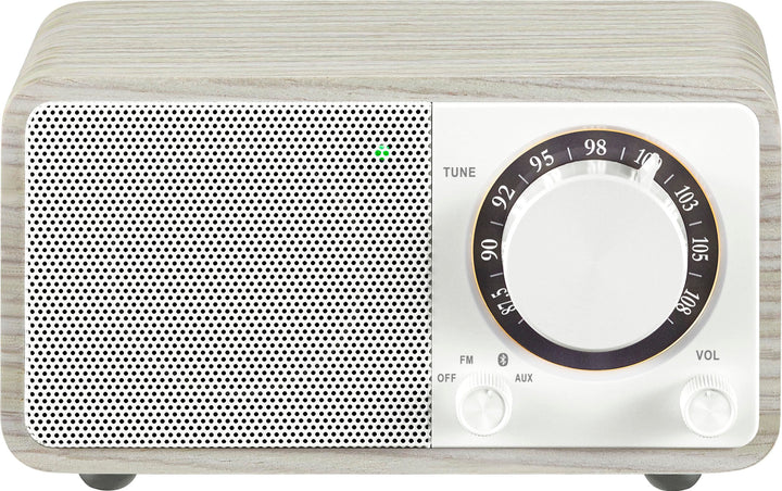 SANGEAN WR-7 Plus (2. Generation) – Kompaktes Retro Radio mit Bluetooth Lautsprecher, FM-Empfang, in