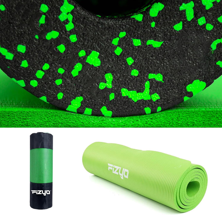 FIZYO FITYO Yogamatte Gymnastikmatte Fitnessmatte Trainingsmatte Turnmatte | für Yoga, Training, Erh