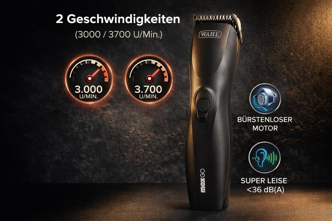 Moser Rotschopf24 Edition: Profi Schermaschine + acht Metallaufsätze! Sehr Gute Qualität!!