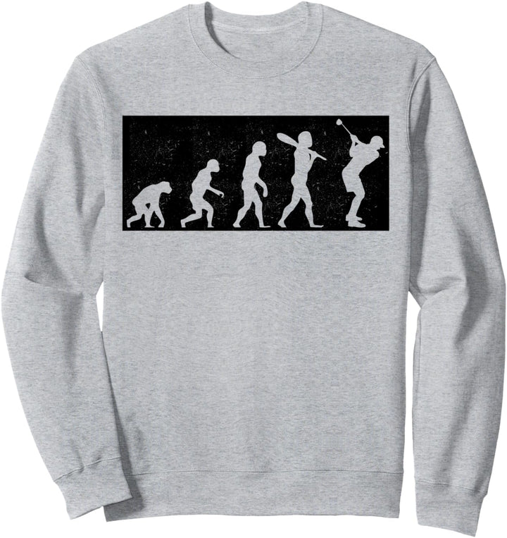 Evolution Golfer Golfer Golf lustig Sweatshirt