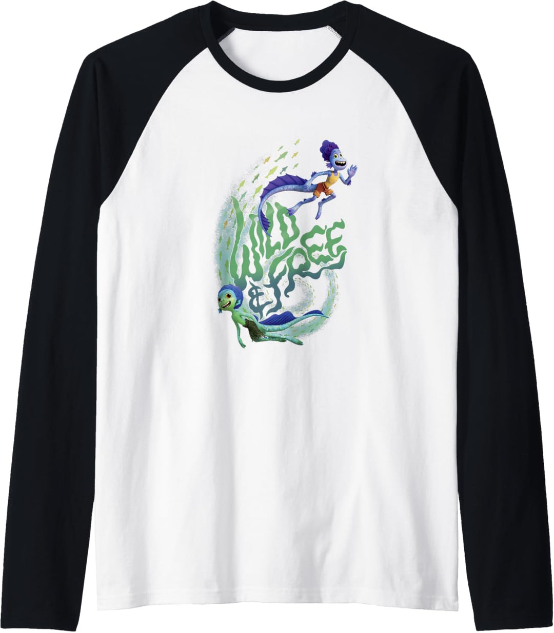 Disney Pixar Luca & Alberto Wild & Free Raglan