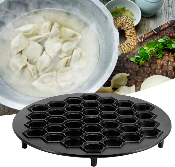 Pelmeni Maker Ravioli Maker Aluminiumlegierung Teigpresse Küchenzubehör für Heimküche Restaurant 37