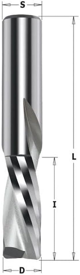 CMT Orange Tools 192.830.11 Helical – Erdbeere Z2 neg. D 3 x 12 x 60 S 8 HWM DX