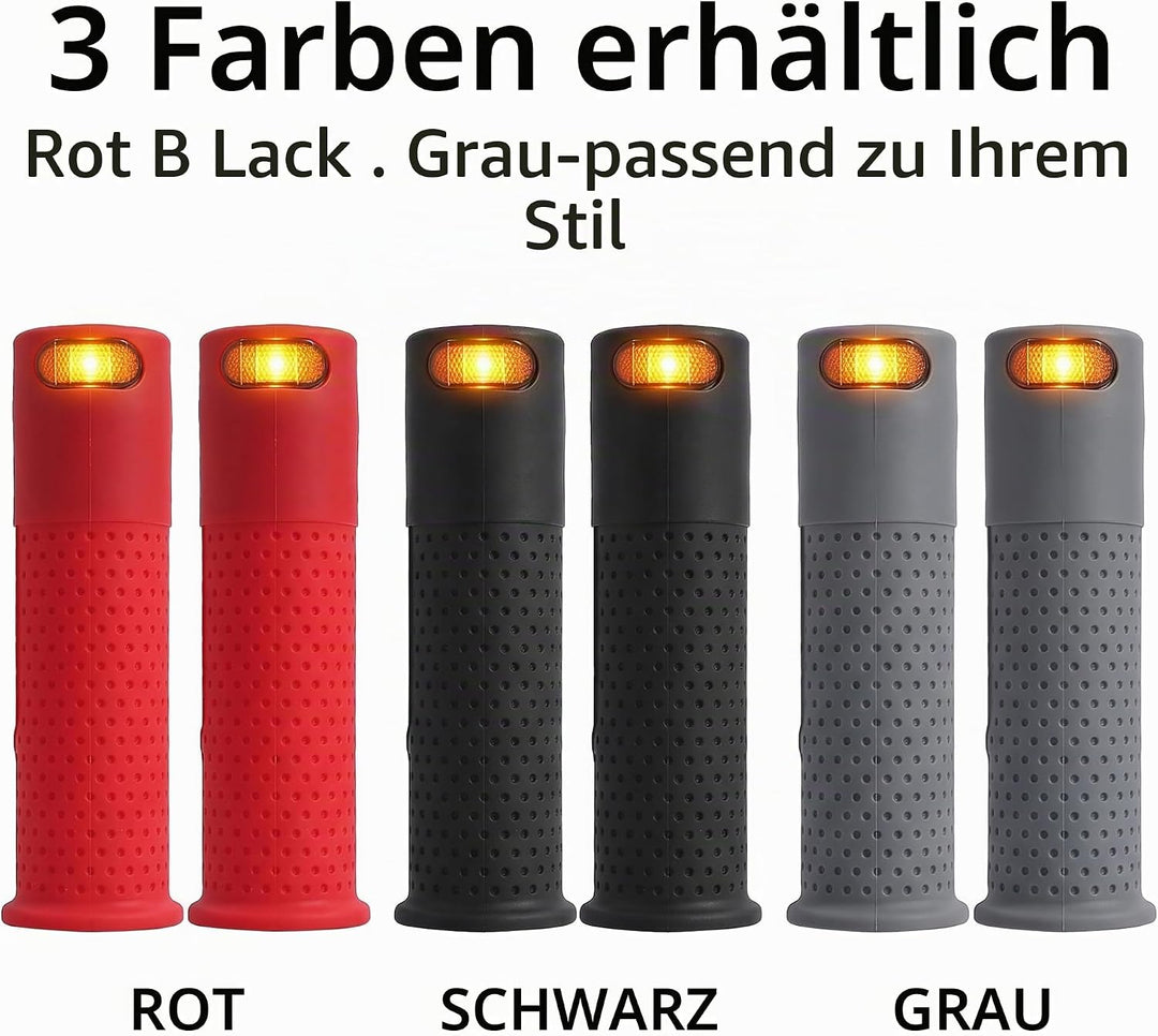 EasyByMall Elektroroller Lenkergriffe mit Blinker, links rechts Blinker für Xiaomi M365 Pro 1S Pro 2