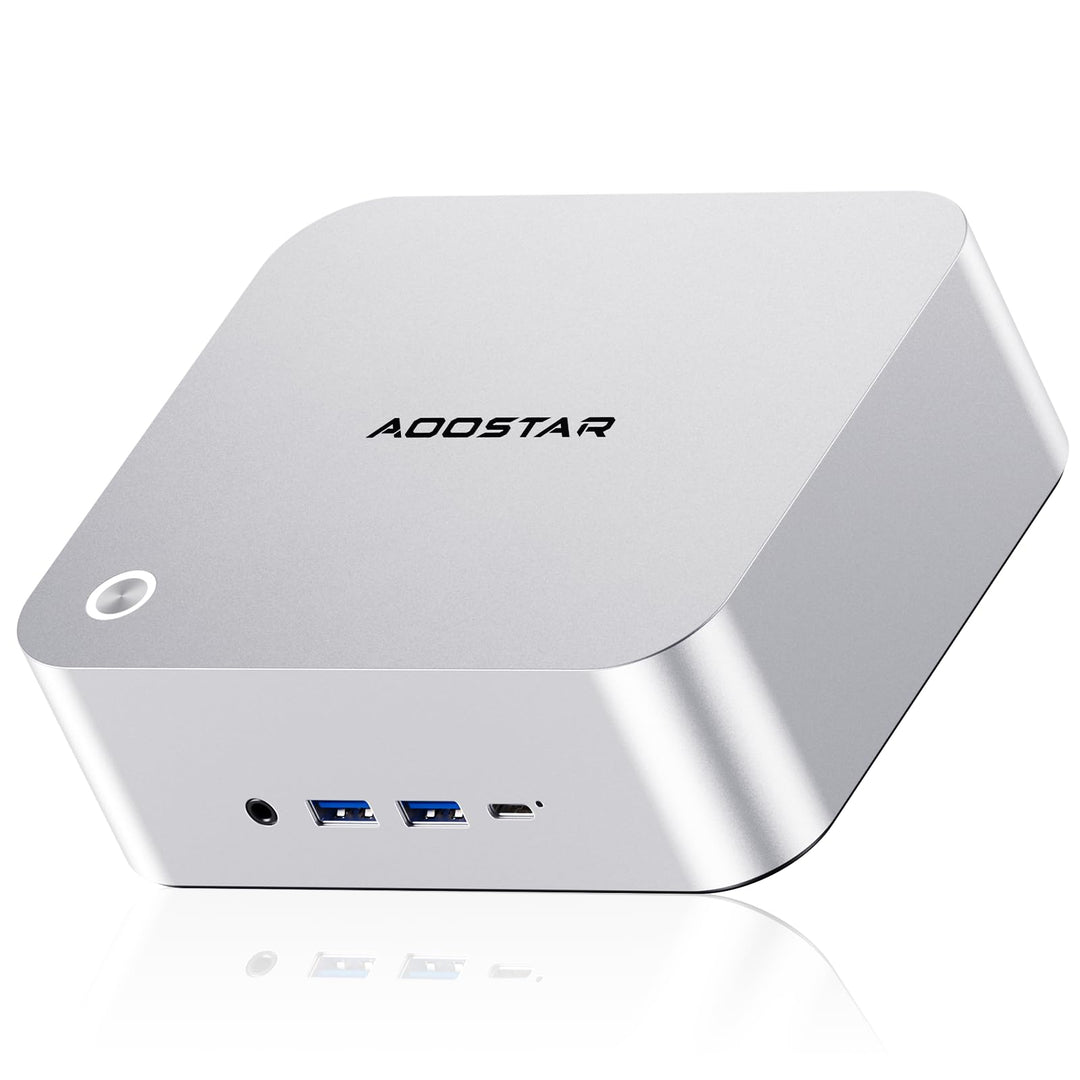 AOOSTAR MACO Mini PC Ryzen 7 H 255(bis zu 4,9GHz) Mini Desktop Computer Kein RAM Keine M.2 PCIe4.0 S