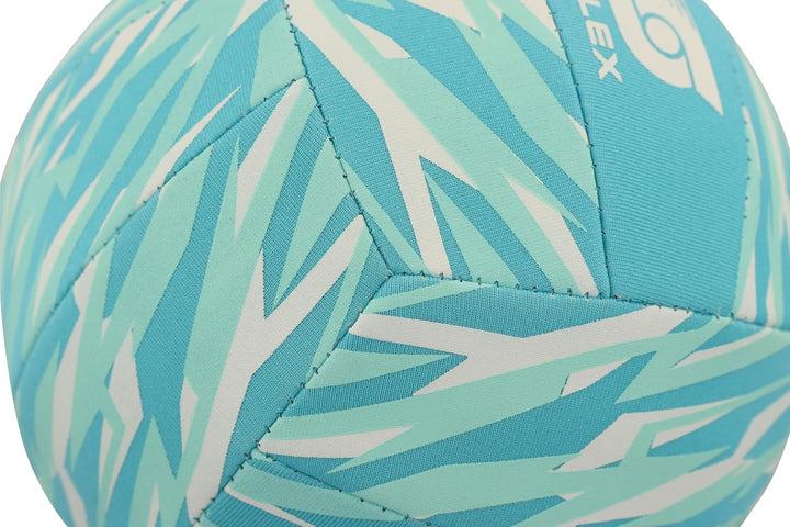 Sunflex® Beach- und Funball Size 3 Pastelflow Linie | Wasserfester Neoprenball mit rutschfestem Grip