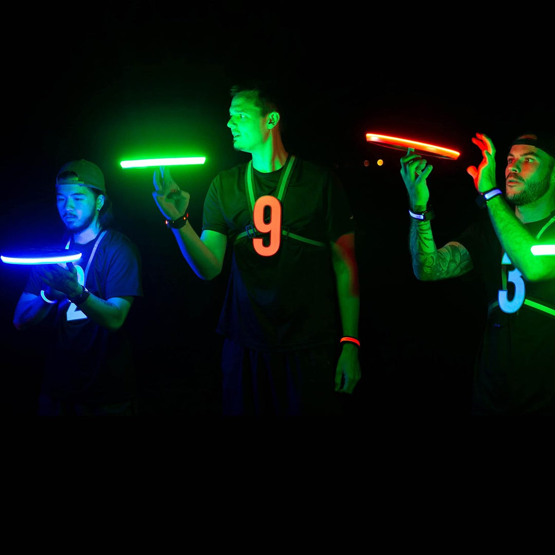 TOSY Flying Disc – 16 Millionen RGB-Farben oder 36 LEDs, Hell, Smart-Modi, automatisches Aufleuchten
