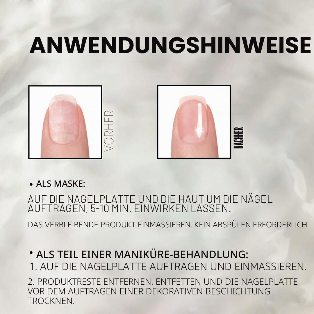 Conditioner Gel für gesunde und schöne Nägel Aloe Vera Extrakt, Sheabutter Extrakt, D-Panthenol, Gly