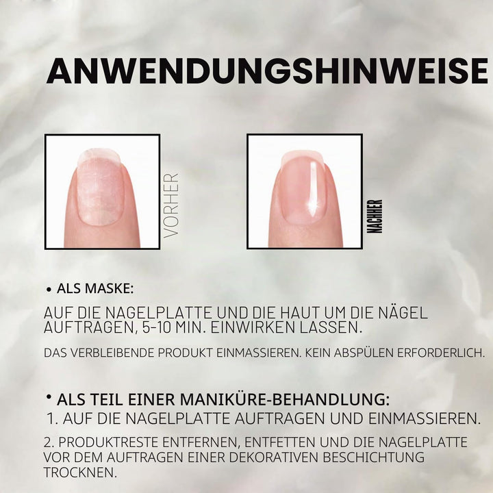 Conditioner Gel für gesunde und schöne Nägel Aloe Vera Extrakt, Sheabutter Extrakt, D-Panthenol, Gly