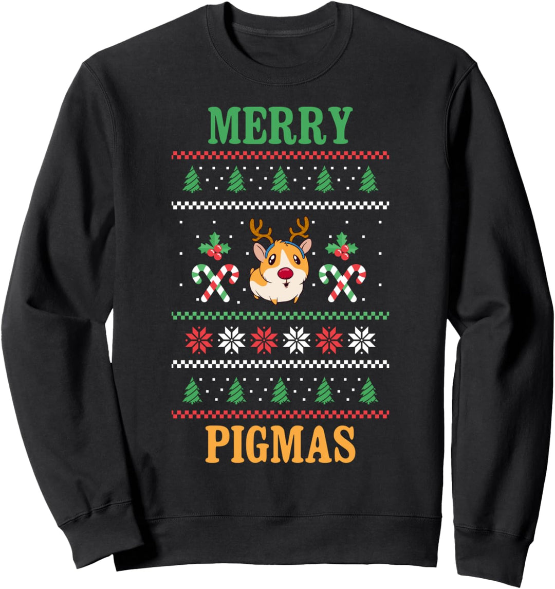 Meerschweinchen Ugly Christmas Sweater Sweatshirt