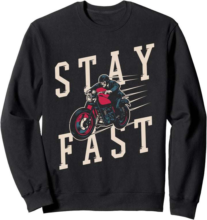 Motorbike Schnell - Rider Bike Motorradfahrer Biker Motorrad Sweatshirt