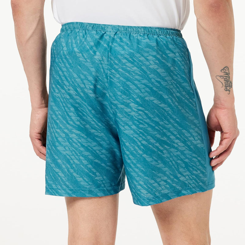 Odlo Herren Laufshorts Essentials Print_323352 S Saxony Blue, S Saxony Blue