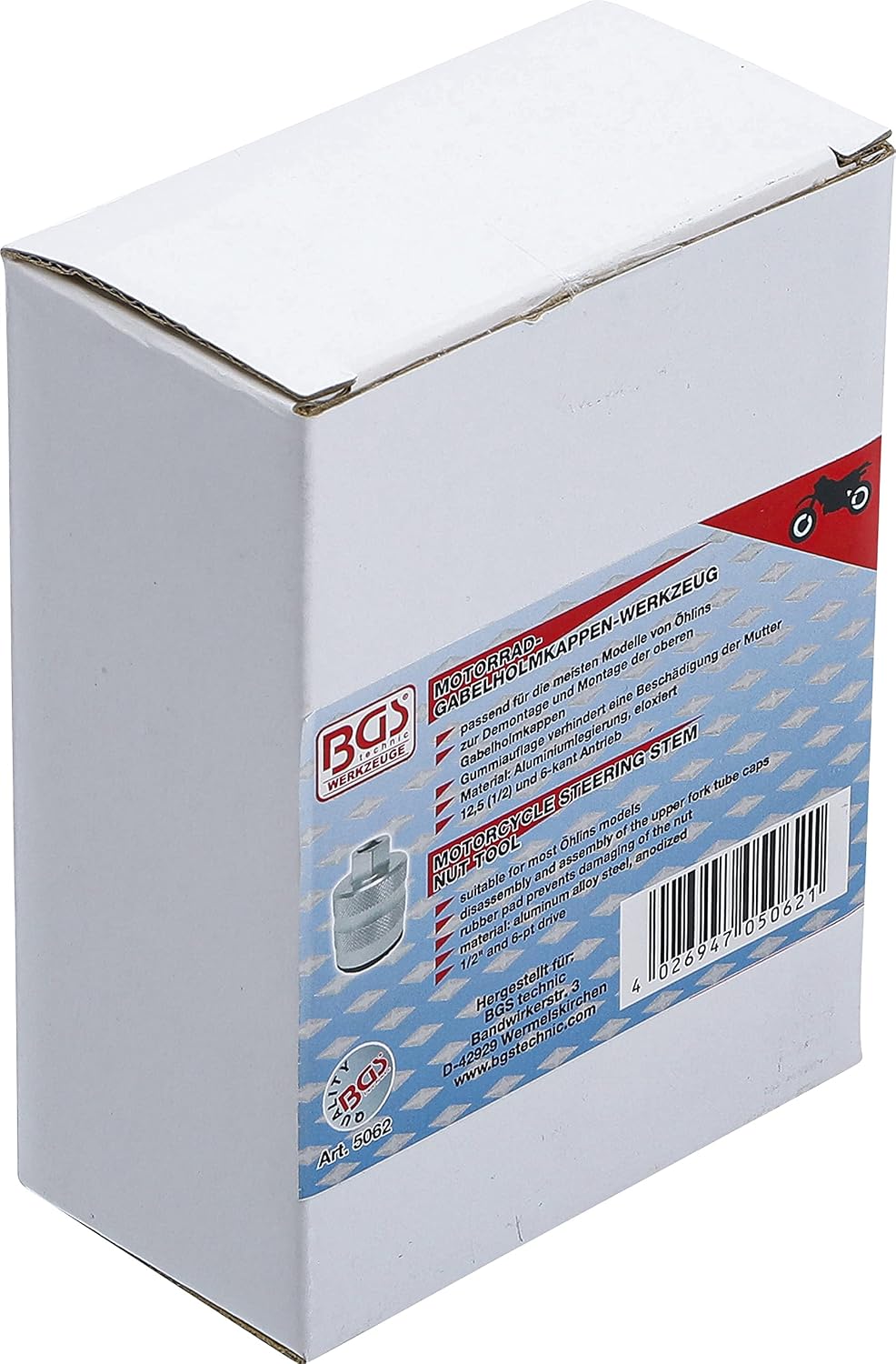 BGS 5062 | Gabelkappenschlüssel | für Öhlins-Gabeln, für Öhlins-Gabeln