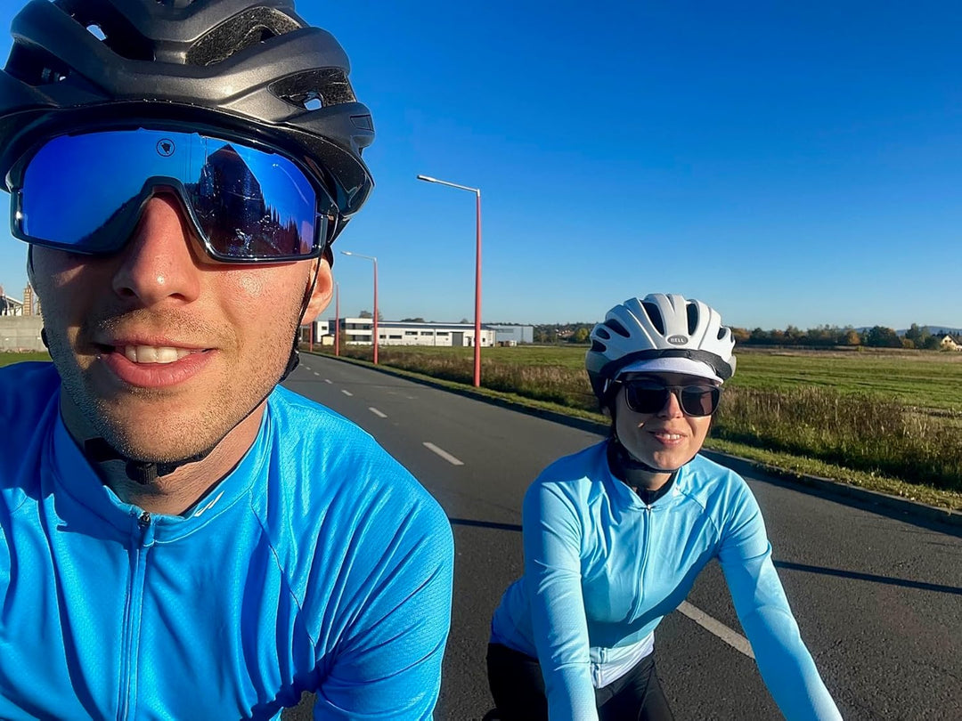 Wulibike Damen Radtrikot,Fahrradtrikot Damen Langarm Atmungsaktiv Rennrad Trikot Damen mit 3 Rückent
