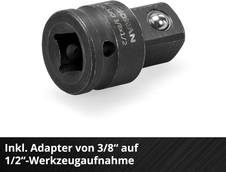 Einhell Akku-Ratschenschrauber TE-RW 18/60 Li-Solo Power X-Change (18 V, 60 Nm, 3/8"-Werkzeugaufnahm