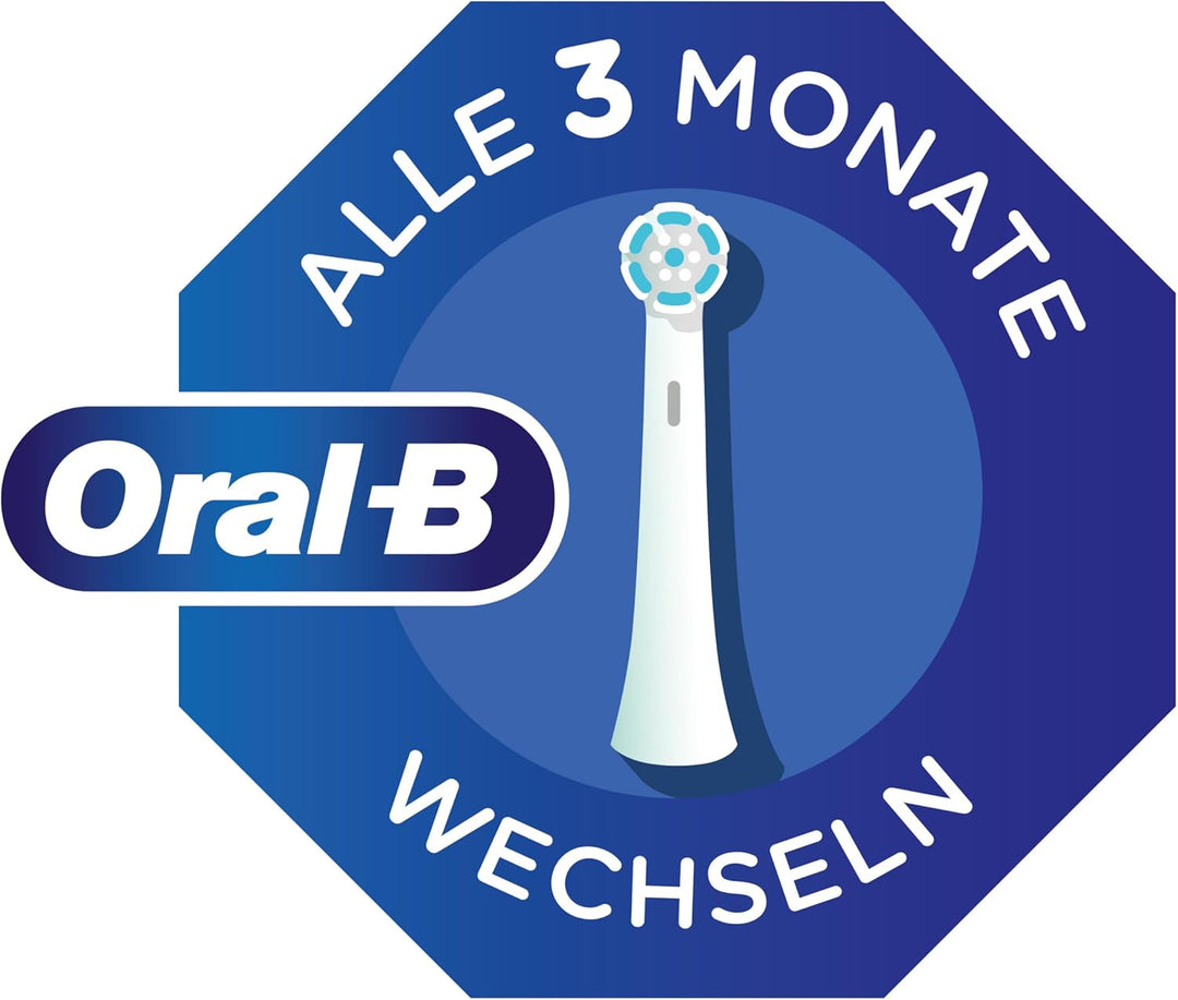 Oral-B Pro CrossAction Aufsteckbürsten für elektrische Zahnbürste, 10 Stück, Zahnreinigung, X-Borste