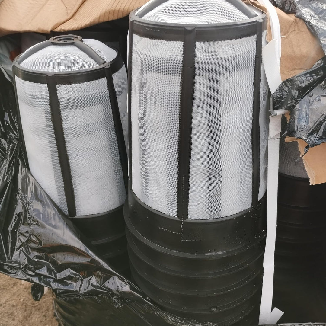 SP Zisternenfilter Wasserfilter Erdtank Regenwasserfilter Drainagefilter 200-400mm mit Kette (Grösse