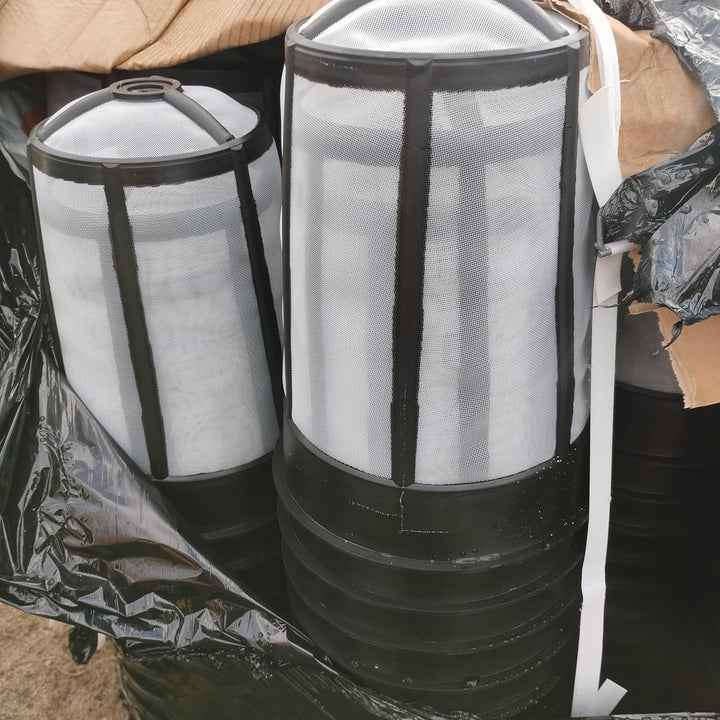 SP Zisternenfilter Wasserfilter Erdtank Regenwasserfilter Drainagefilter 200-400mm mit Kette (Grösse