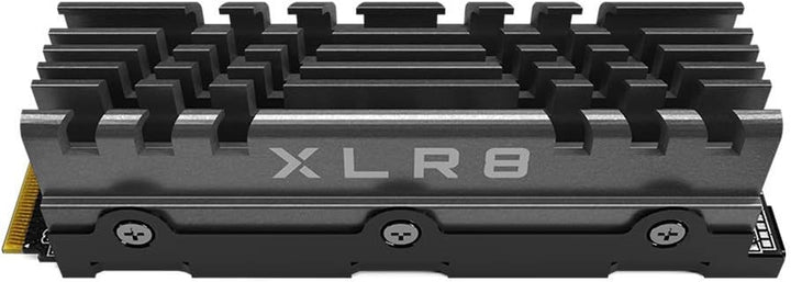 PNY XLR8 CS3140 M.2 NVMe Gen4 x4 Internal Solid State Drive (SSD) mit Heatsink 2TB, Lesegeschwindigk